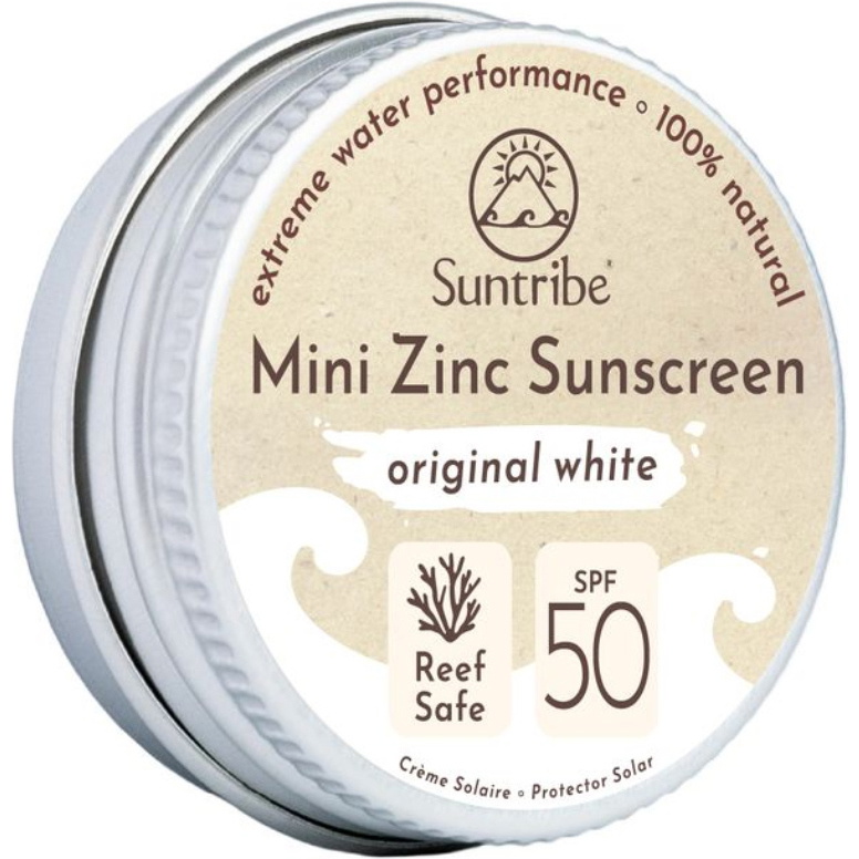 2026 Suntribe Organic Mineral Mini Zinc Tin SPF 50 STZTM - White